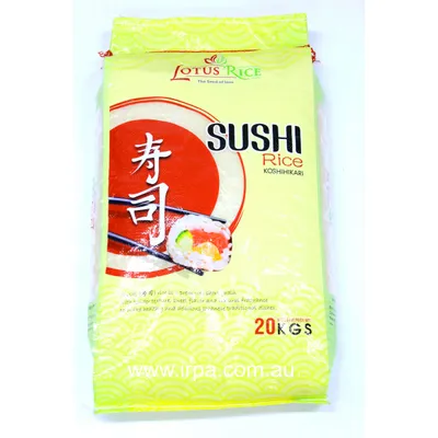 LOTUS Sushi Rice 20KG