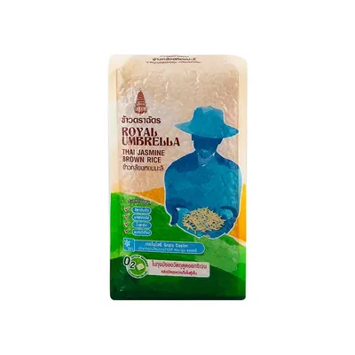 ROYAL UMBRELLA Thai Jasmine Brown Rice 12 X 2KG