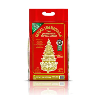 ROYAL UMBRELLA Thai Jasmine Rice 5 X 5KG