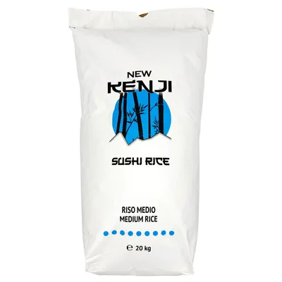 NEW KENJI Medium Grain Sushi Rice (Blue) 20KG