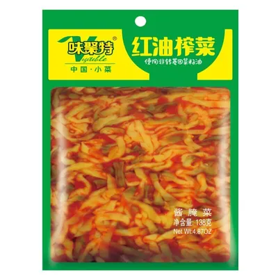 WEIJUTE Vegetables Pickled With Chili Oil 40