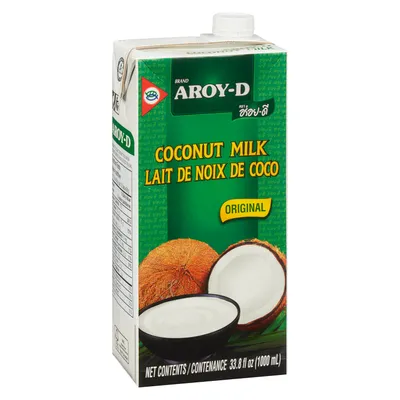 AROY-D Coconut Milk UHT 19% Fat 12 X 1L