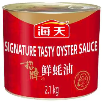 HADAY Signature Tasty Oyster Sauce 6 X 2,1KG