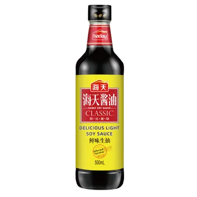 HADAY Delicious Light Soy Sauce (Selected Version) 12 X 500M