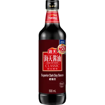 HADAY Superior Dark Soy Sauce (Selected Version) 12 X 500ML