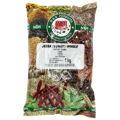 NGR Jeera Cumin Whole 6 X 1KG