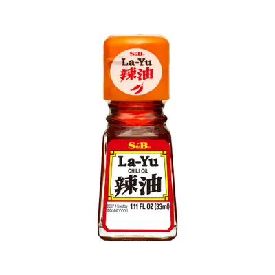 S&amp;amp;B La-Yu Chili Oil 12 X 10 X 33ML