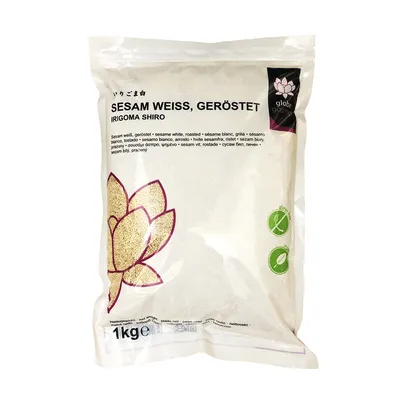 GLOBE GOURMET Roasted White Sesame 10 X 1KG