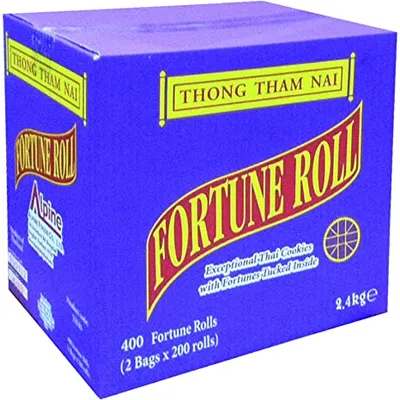 THONG THAM NAI Thai Fortune Cookie 2 X 200PCS