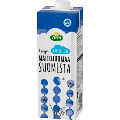 ARLA Kevytmaitojuoma Laktoositon (UHT) 12 X 1L  ARLA Semi-Skimmed Milk Lactofree (UHT) 12 X 1L