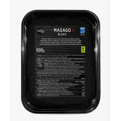 SEACON Masago Black 12 X 500G