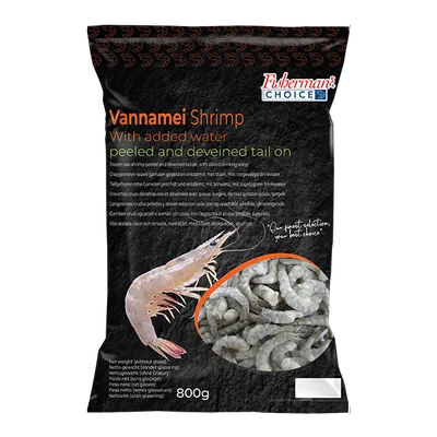 FISHERMAN&amp;#039;S CHOICE V/M Shrimp PDTO 31/40 10 X 800G