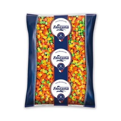 FROZANA 3-Vegetable Mix (Peas, Corn &amp;amp; Carrots) 4 X 2,5KG