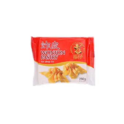 HAPPY BOY Wonton Pastry For Deep Fry 48 X 250G