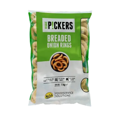 MCCAIN Breaded Onion Rings 10 X 1KG