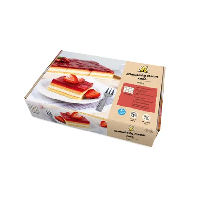 EESTI PAGAR Strawberry Cream Cake 3 X 1800G