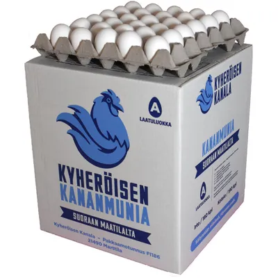 KYHERÖISEN KANALA Free Range Egg L (180pcs) 12,3KG