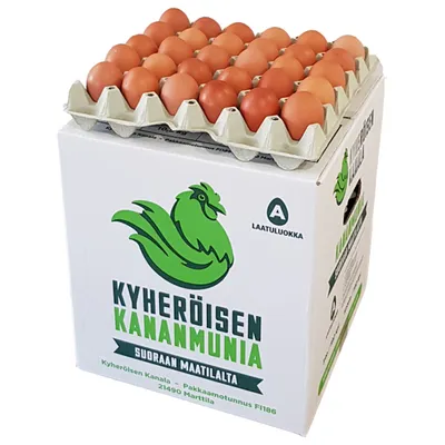 KYHERÖISEN KANALA Free Range Egg M (180pcs) 10,5KG