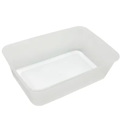 A650 Rectangular Plastic Food Container (650ml) 500PCS