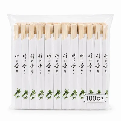 Takeaway Bamboo Chopsticks 21cm 30 X 100PR