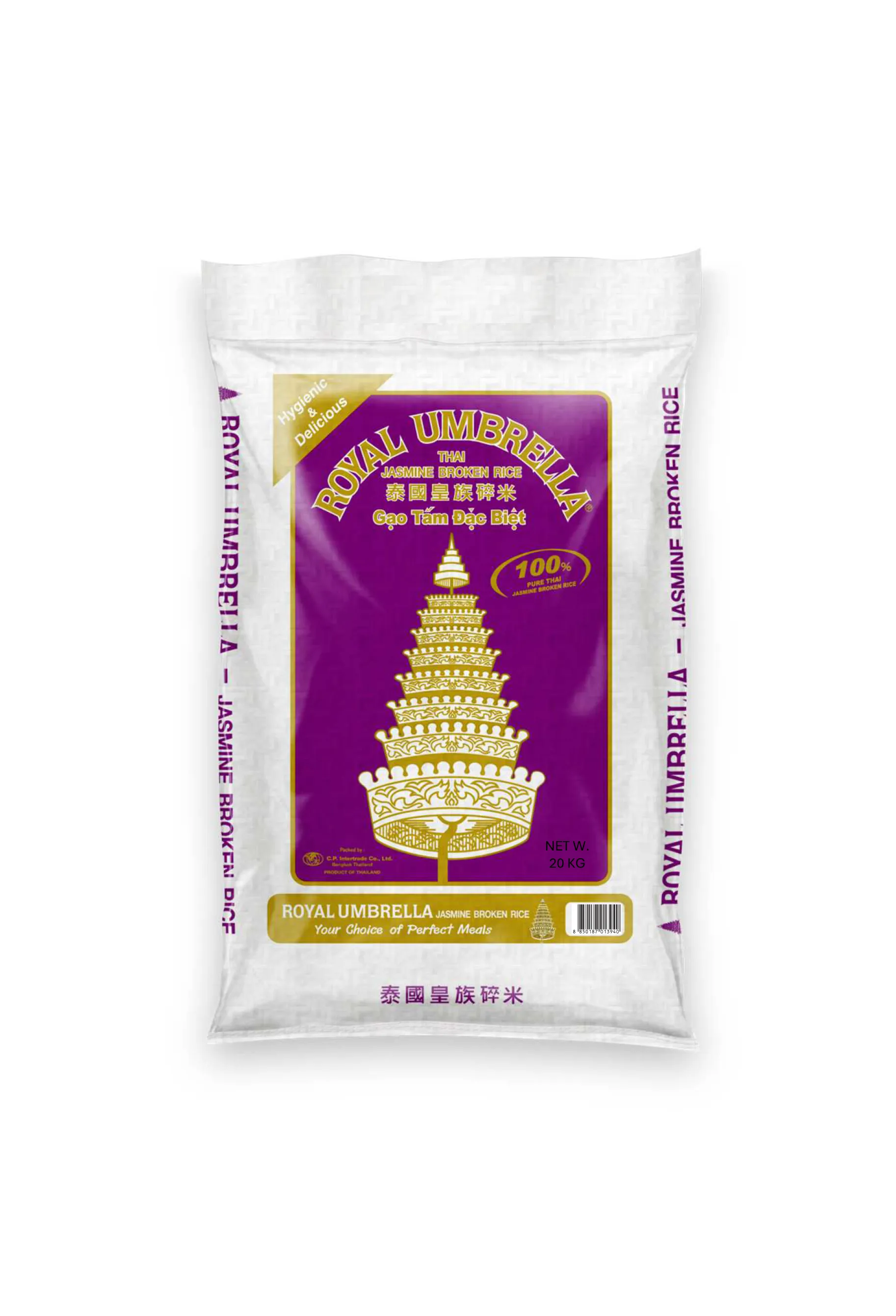 ROYAL UMBRELLA Thai Jasmine Broken Rice 20KG