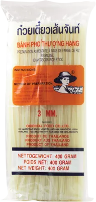 FARMER Rice Sticks 3mm (Straight) 30 X 400G