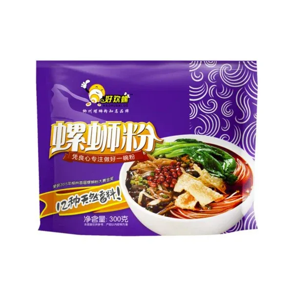 HAOHUANLUO Snail Rice Noodles 24 X 300G