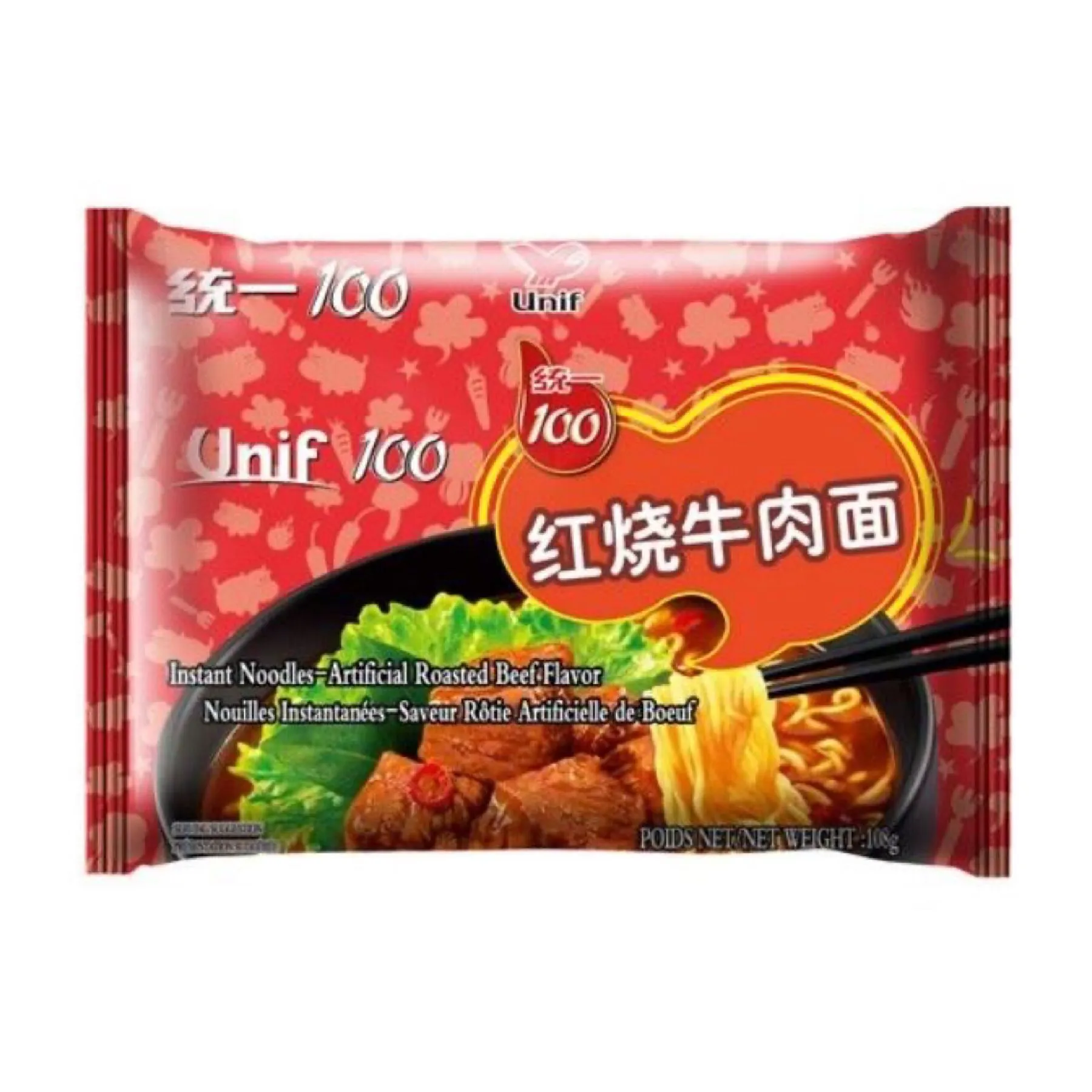 TONGYI Instant Noodles Roasted Beef 24 X 108G
