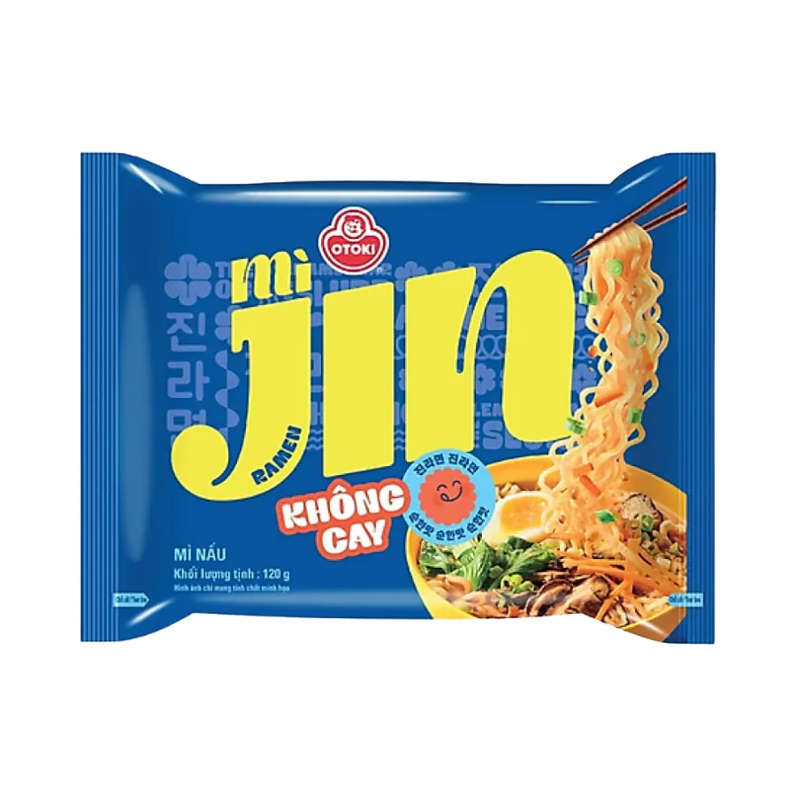 OTOKI Instant Noodles Jin Ramen Mild 20 X 120G