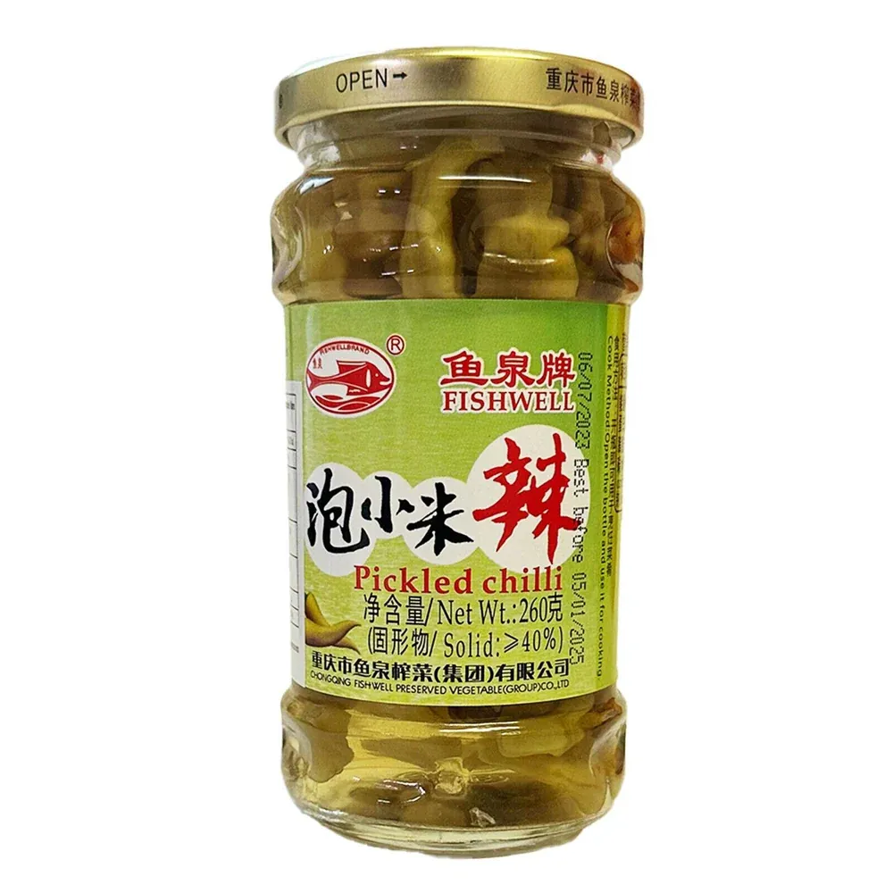 FISH WELL Pickled Chilli 12 X 260G