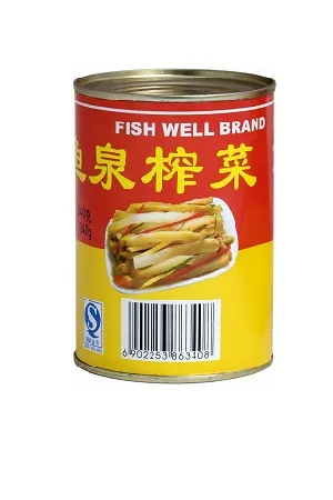 FISH WELL Preserved Vegetable Shredded 48 X 340G