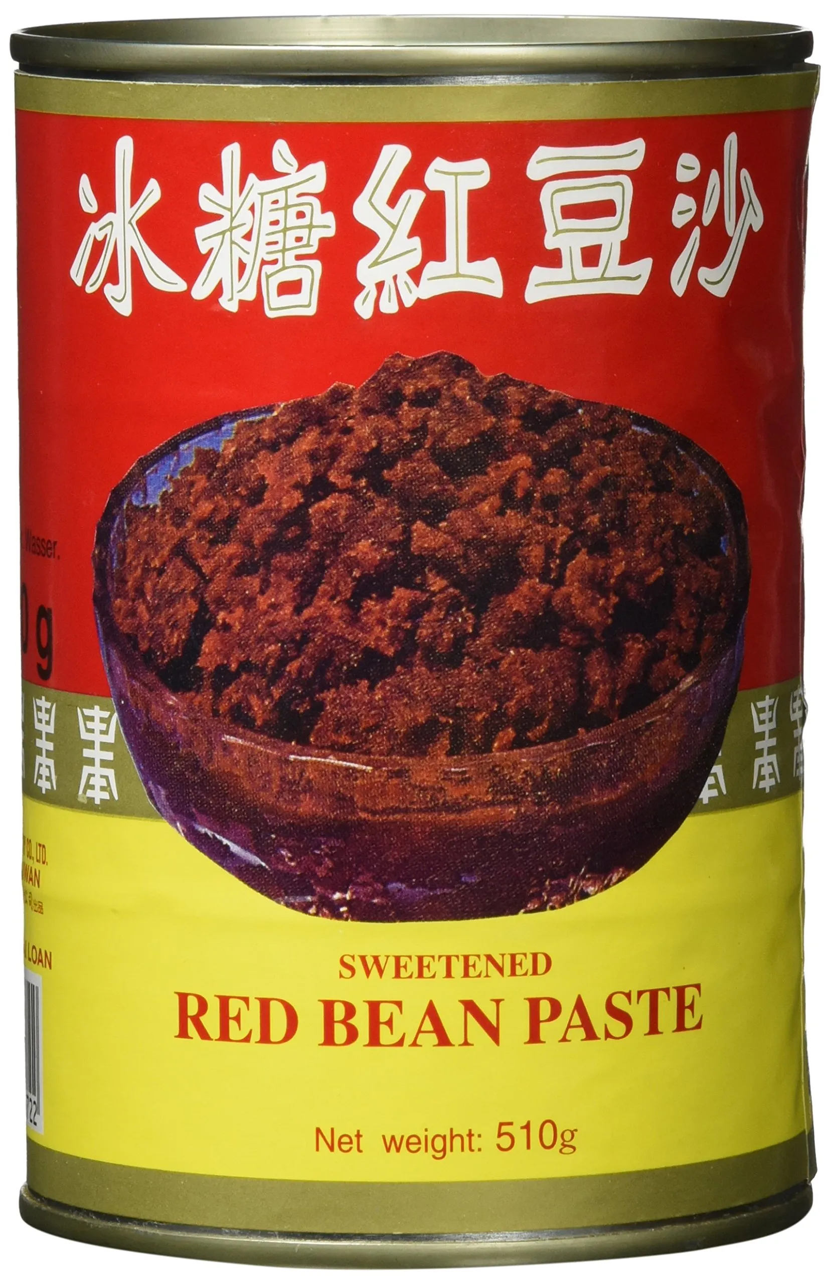 WU CHUNG Sweetened Red Bean Paste 24 X 510G