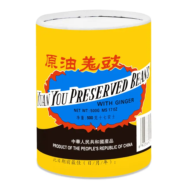 ZHENG FENG Salted Black Bean With Ginger 40 X 500G