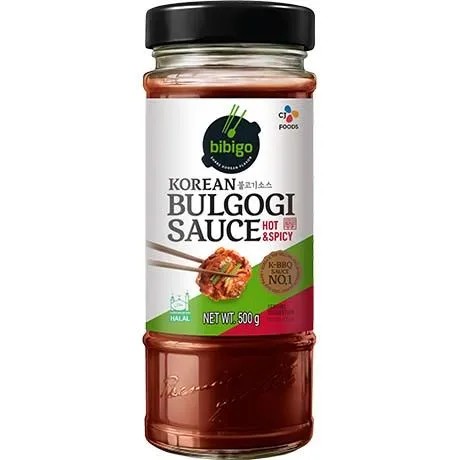 BIBIGO Bulgogi Sauce Hot &amp;amp; Spicy 12 X 500G