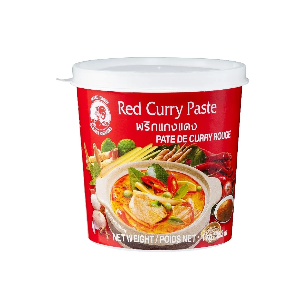 COCK Red Curry Paste 12 X 1KG