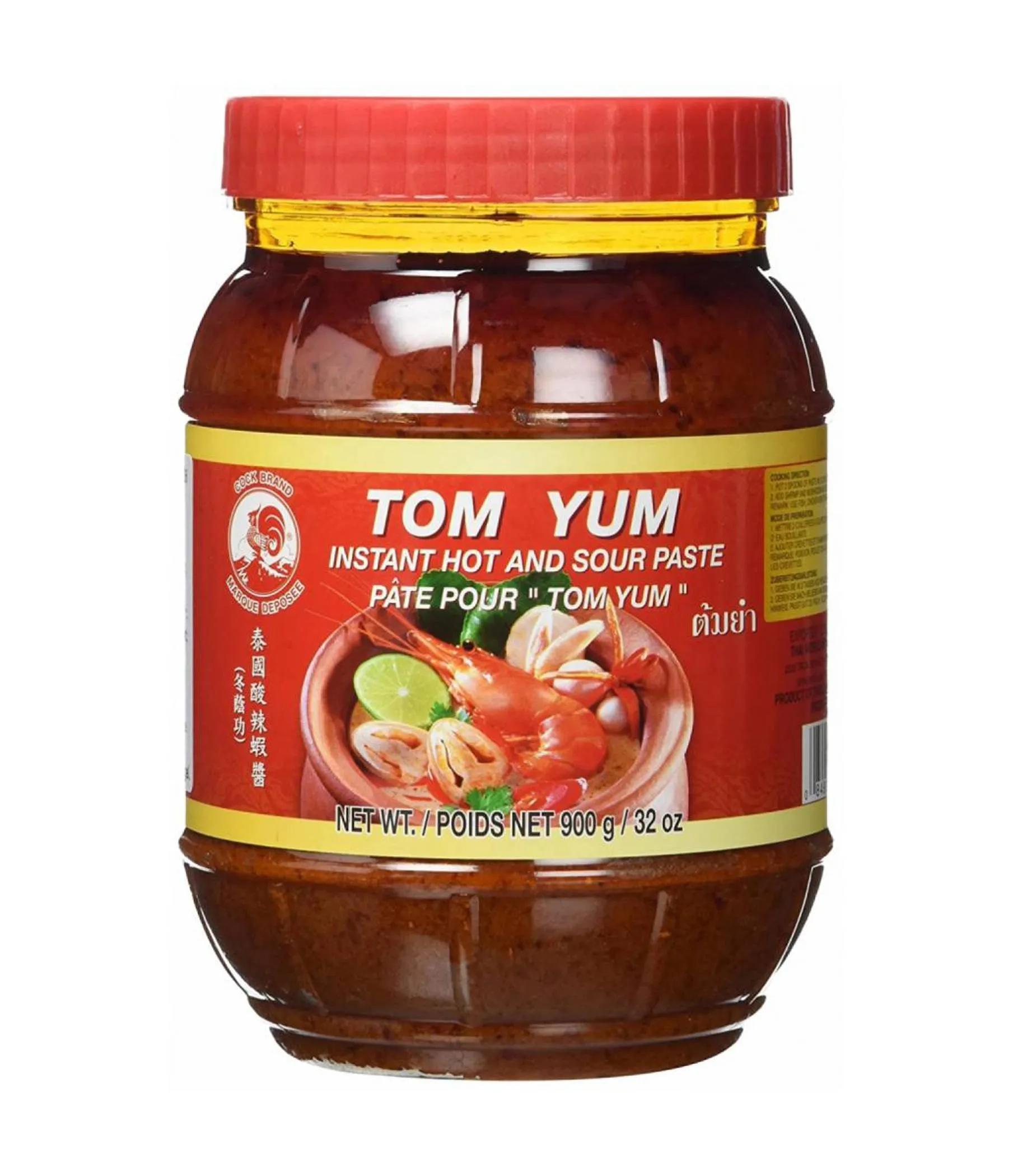COCK Tom Yum Hot &amp;amp; Sour Paste 12 X 900G