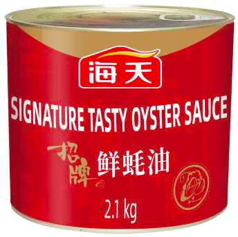 HADAY Signature Tasty Oyster Sauce 6 X 2,1KG