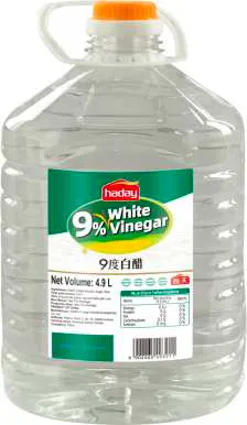 HADAY 9% White Vinegar 2 X 4,9L