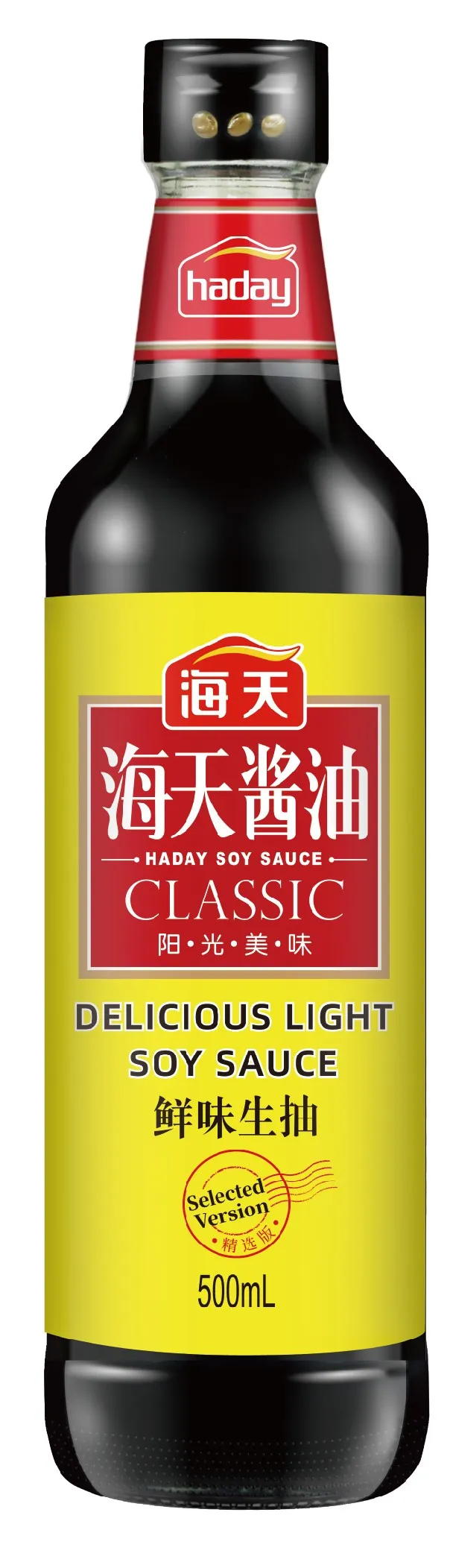 HADAY Delicious Light Soy Sauce (Selected Version) 12 X 500M