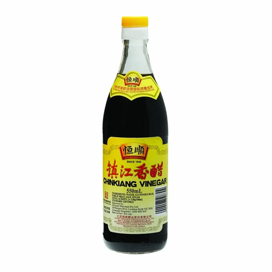 HENG SHUN Chinkiang Vinegar 24 X 550ML