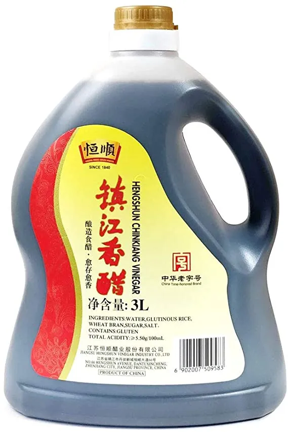 HENG SHUN Chinkiang Vinegar 4 X 3L