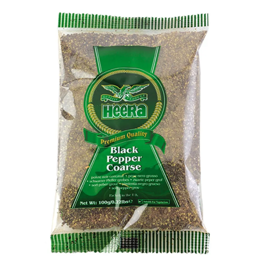 HEERA Black Pepper Coarse 6 X 1KG