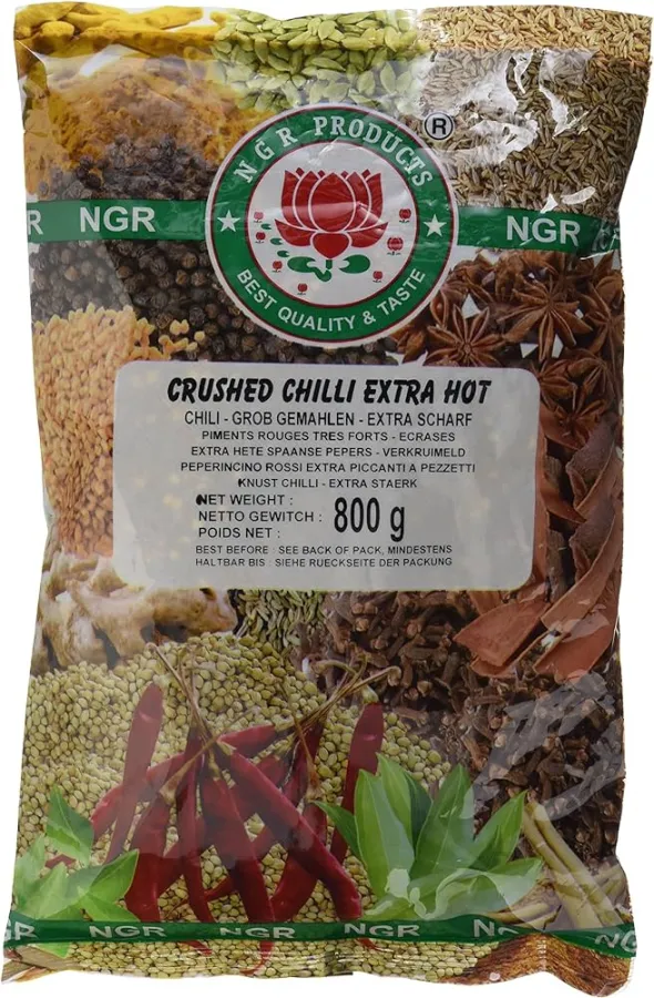 NGR Crushed Chilli Extra Hot 6 X 800G