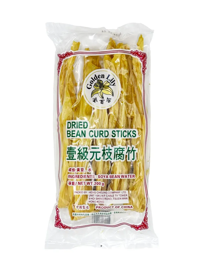 GOLDEN LILY Bean Curd Sticks 40 X 200G