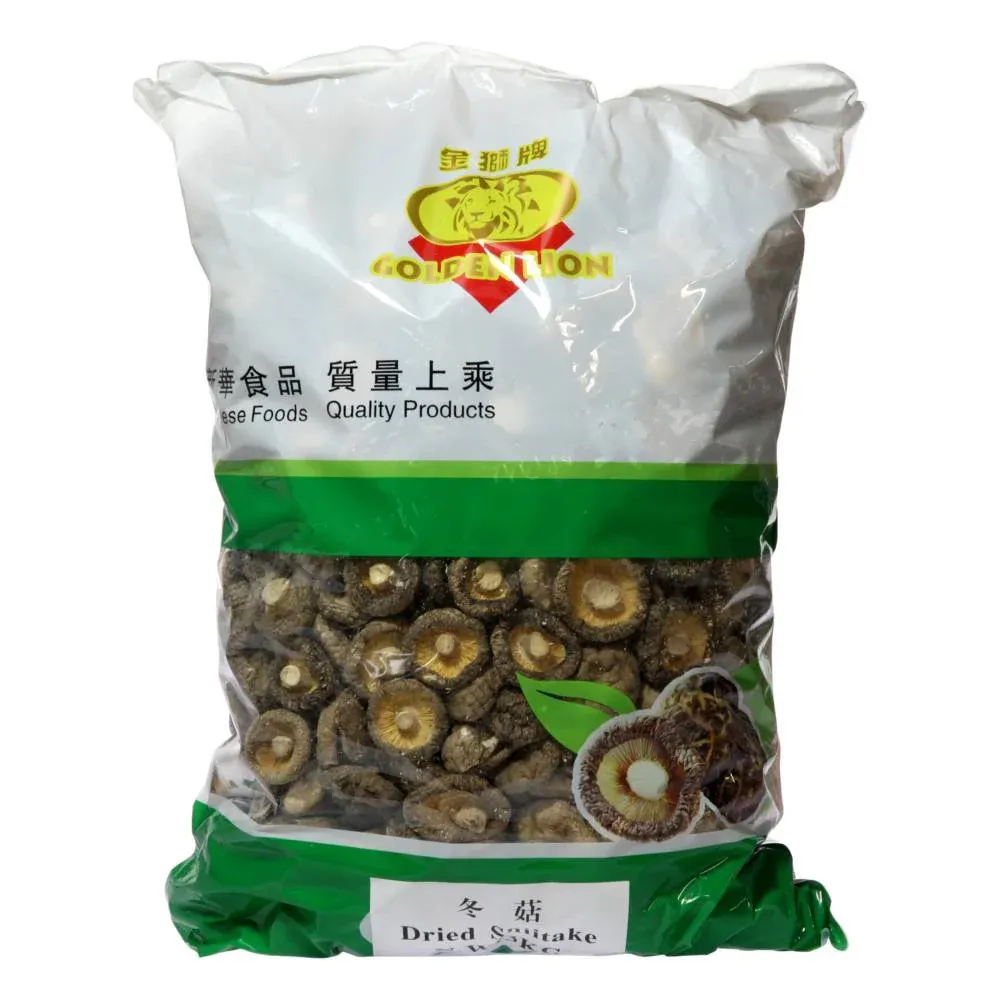 GOLDEN LION Dried Shiitake Mushroom AA Grade 4 X 3KG