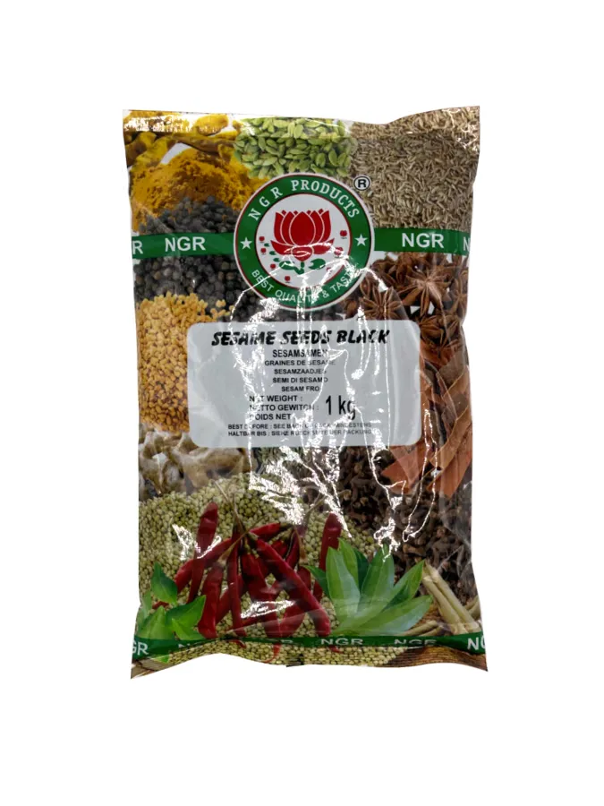 NGR Black Sesame Seeds 6 X 1KG