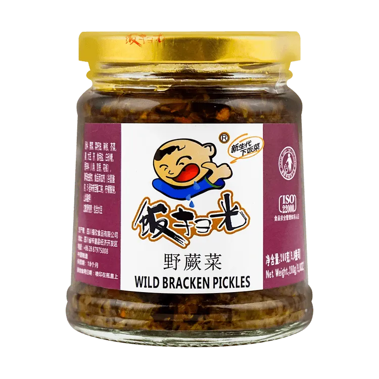 FSG Wild Bracken Pickles 12 X 280G