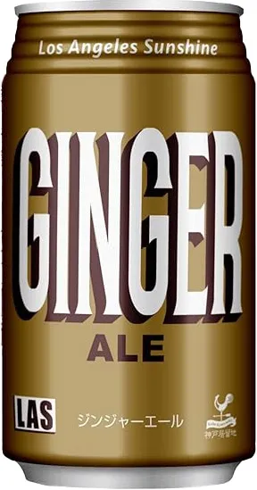 KOBE KYORYUCHI Las Ginger Ale 24 X 350ML