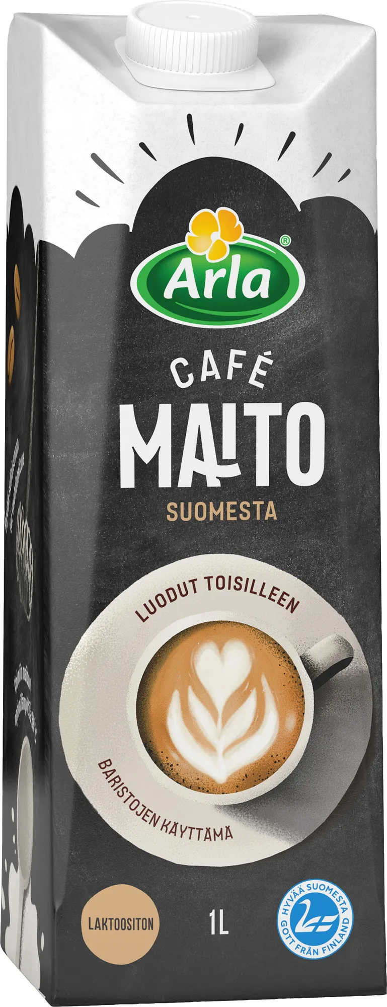 ARLA Café Maito Laktoositon (UHT) 12 X 1L  ARLA Café Milk Lactofree (UHT) 12 X 1L