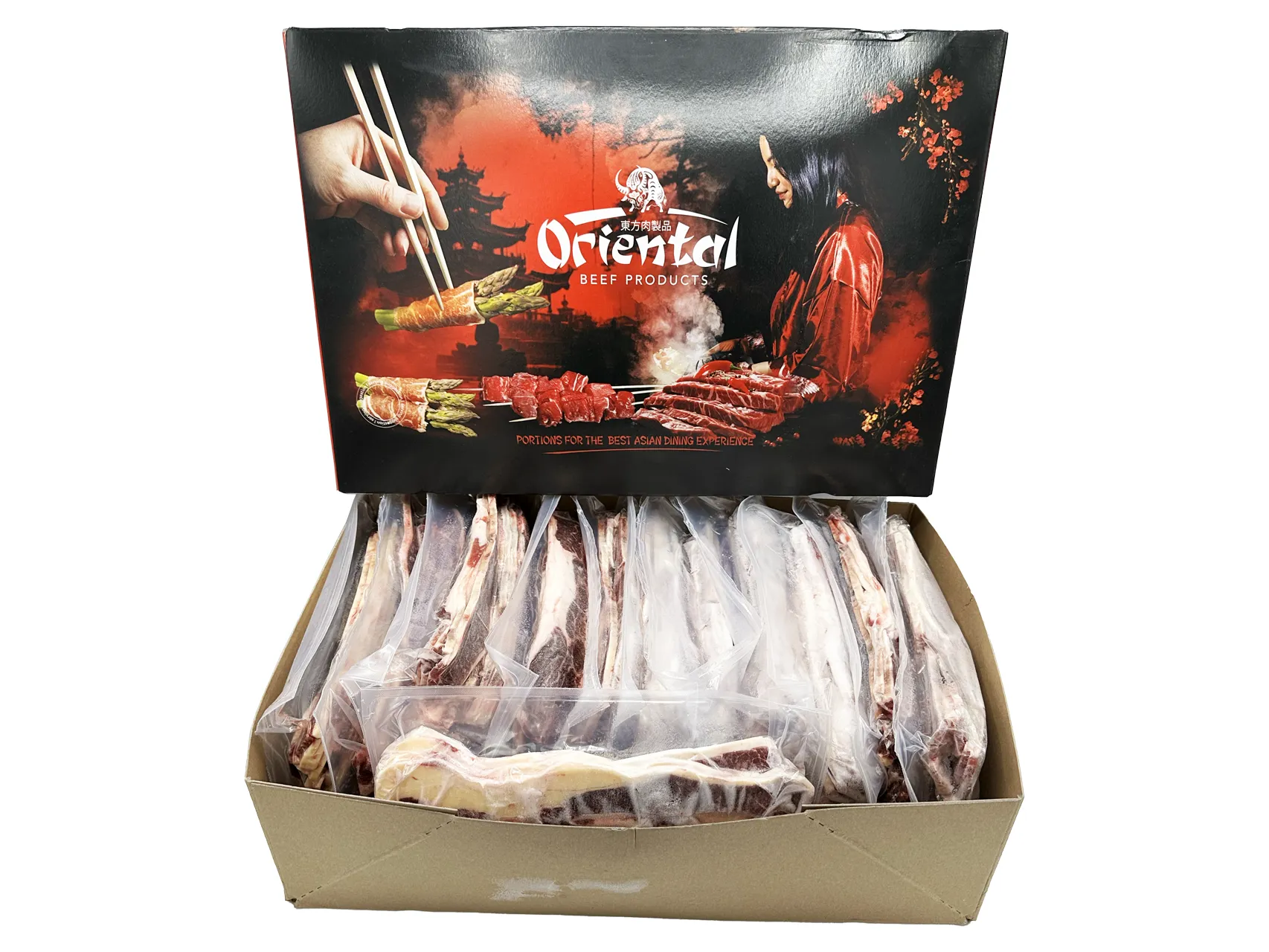 ORIENTAL Beef Short Ribs 12 X 1KG